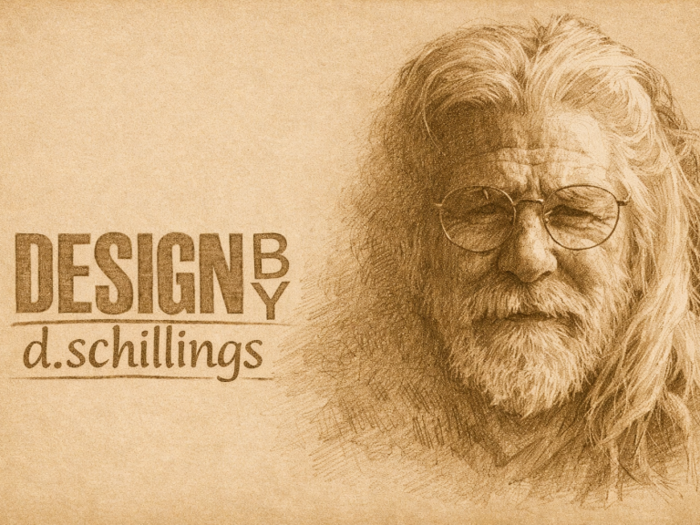 Detlef Schillings mit Design Logo